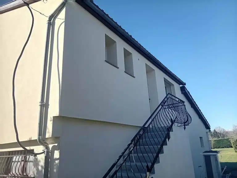 Chantier d'isolation thermique par l'extérieur à Montréjeau 4