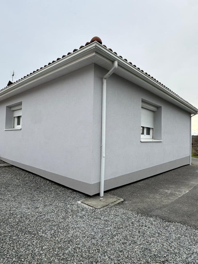 Chantier d'isolation thermique par l'extérieur à Capvern 2